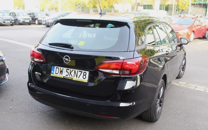 Opel Astra cena 64900 przebieg: 53722, rok produkcji 2020 z Wrocław małe 326